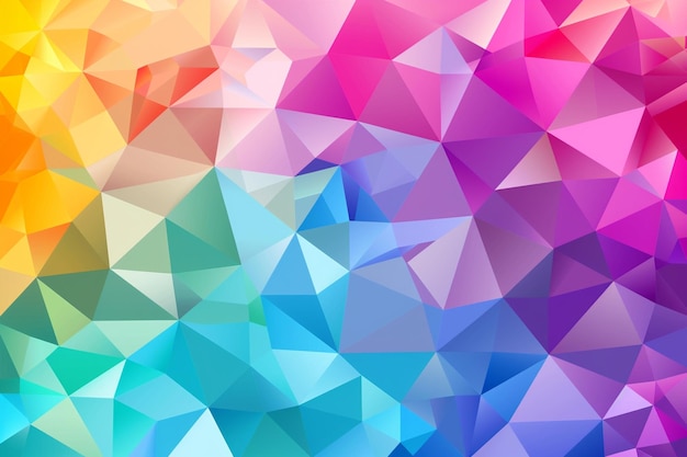 Abstrakter farbenfroher polygonaler Hintergrund