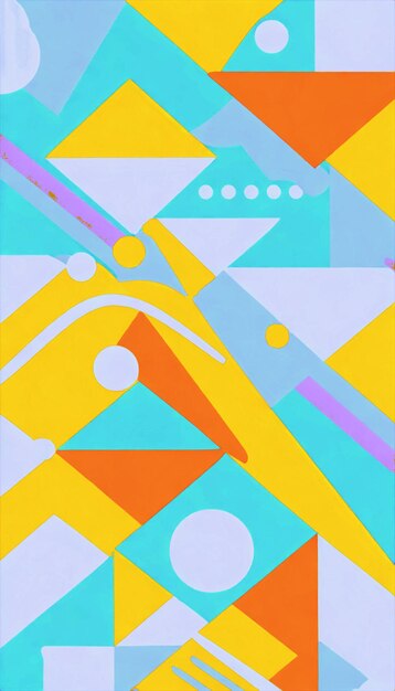 Abstrakter flach geometrischer Hintergrund