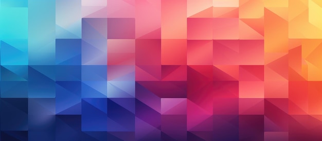 Abstrakter geometrischer Hintergrund mit farbenfrohem Gradienten-Design