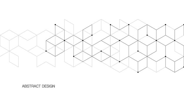 Foto abstrakter geometrischer hintergrund