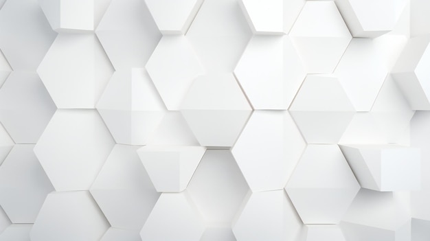 abstrakter geometrischer Wandhintergrund mit weißen Sechseckern