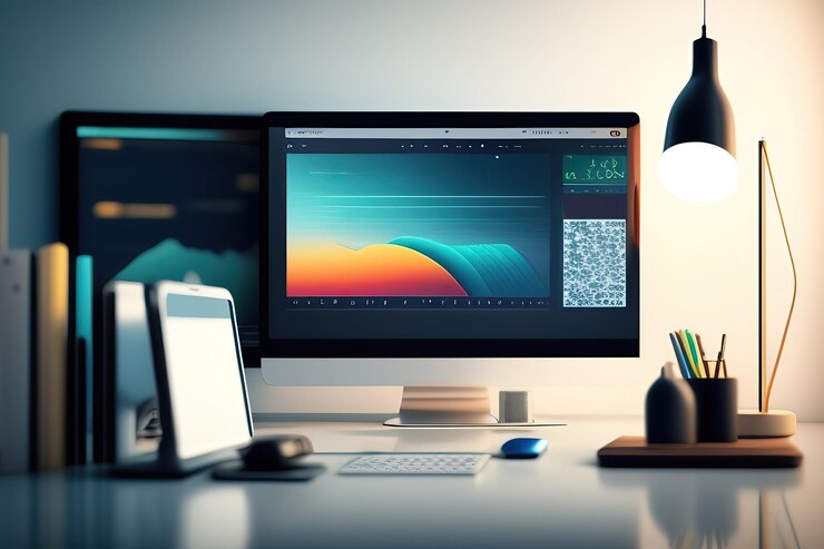 Foto abstrakter geschäftstechnologie-hintergrund