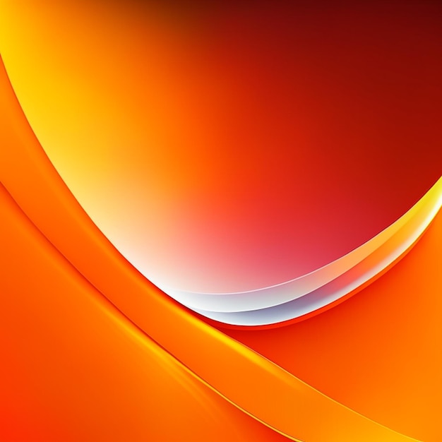 Abstrakter glatter orangefarbener Hintergrund oder orangefarbener Hintergrund Lebendige verschwommene farbenfrohe Tapete