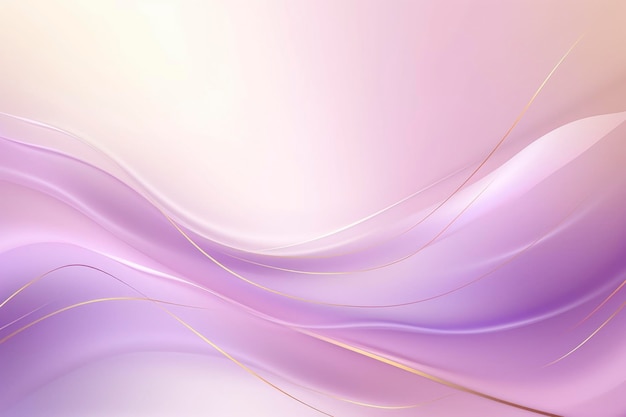 Abstrakter goldener und violetter Wellenhintergrund