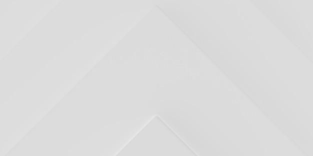 Abstrakter hellweißer Formhintergrund mit hochauflösendem, minimalistischem, modernem Design für Business-Präsentationen 3D-Rendering