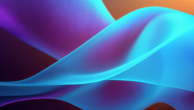 Abstrakter Hintergrund bewegt Farbverlaufstrendfarbe UI UX Design wellenartig