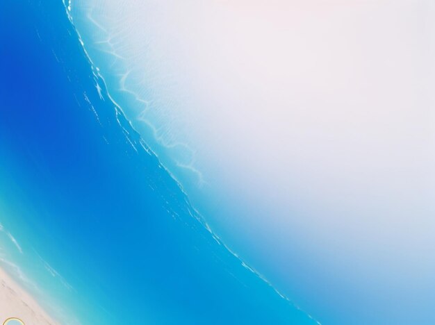 Abstrakter Hintergrund der Azure Oasis in ruhigen Blautönen