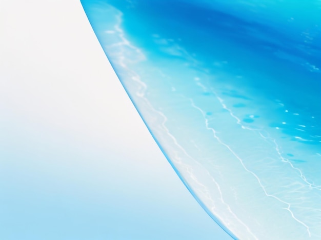 Abstrakter Hintergrund der Azure Oasis in ruhigen Blautönen