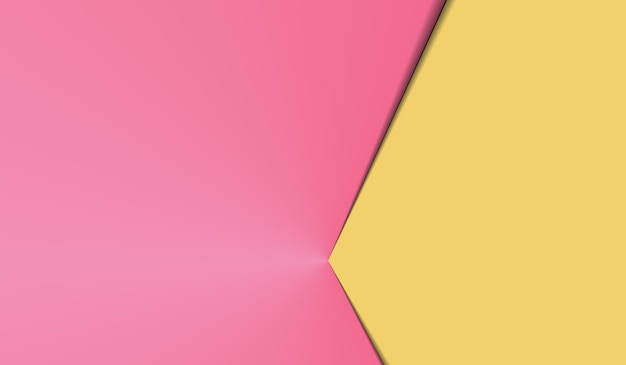 Abstrakter Hintergrund der rosa gelben Pastellfarbe