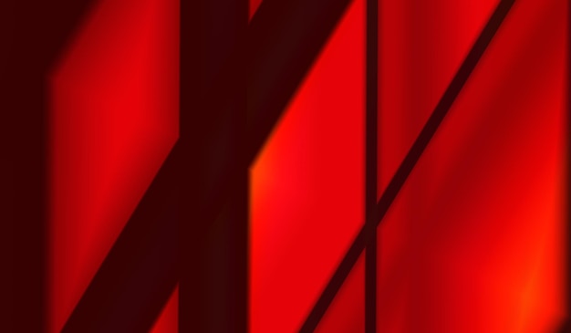 Abstrakter Hintergrund der roten Geometrie