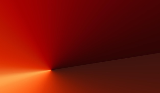 Abstrakter Hintergrund des roten Effektes 3D
