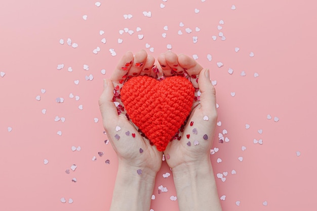 Abstrakter Hintergrund für Valentinstag