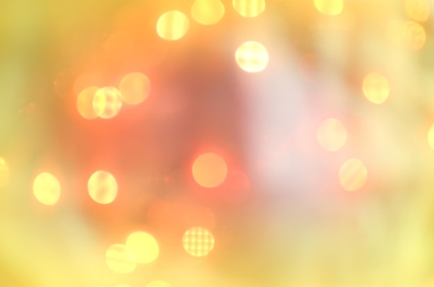 Abstrakter Hintergrund mit Bokeh-Lichtern Goldener Bokeh-Hintergrund