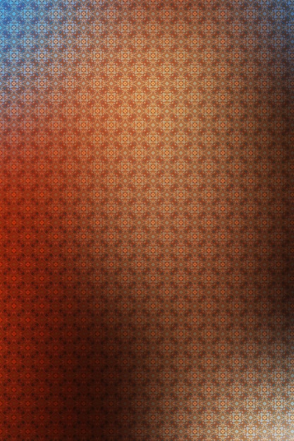 Foto abstrakter hintergrund mit einem muster aus geometrischen formen in orangefarbenen und braunen farben