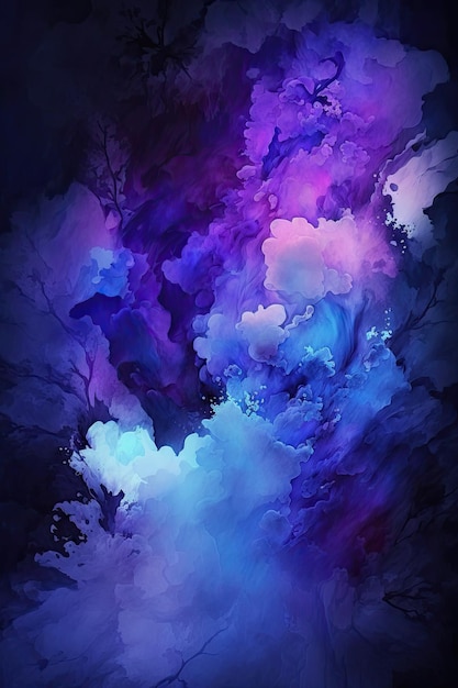 Abstrakter Hintergrund mit Explosion von Farben