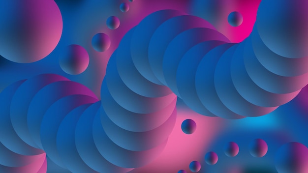 abstrakter Hintergrund mit fließendem Farbverlauf