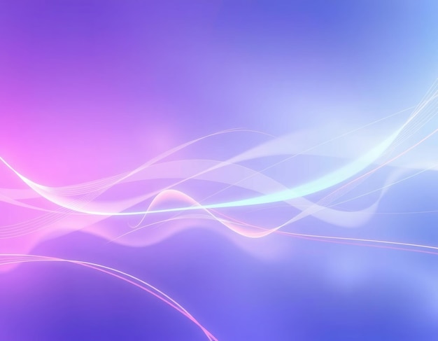 Abstrakter Hintergrund mit lila und blauem Gradient und weißen Linien