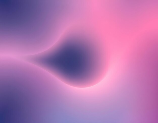 Abstrakter lila- und rosa Gradient-Hintergrund mit glatter Kurve