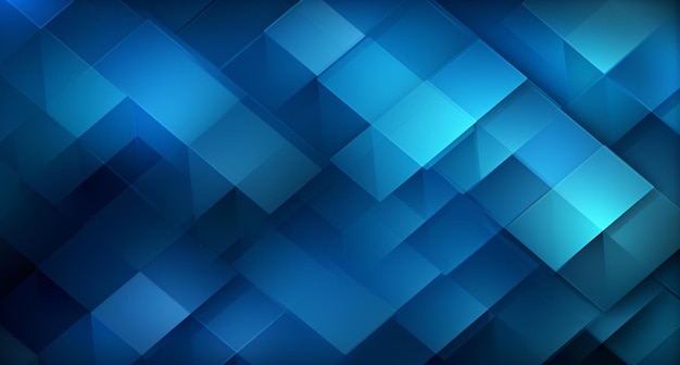 Abstrakter Low-Poly-geometrischer Hintergrund blau