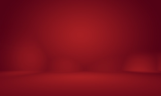 Abstrakter Luxus weicher roter Hintergrund Weihnachten Valentines Layout-Design, Studio, Zimmer, Web-Vorlage, Geschäftsbericht mit glatter Kreisverlaufsfarbe