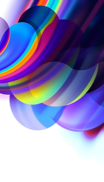 Abstrakter Neon-Gradient-Hintergrund
