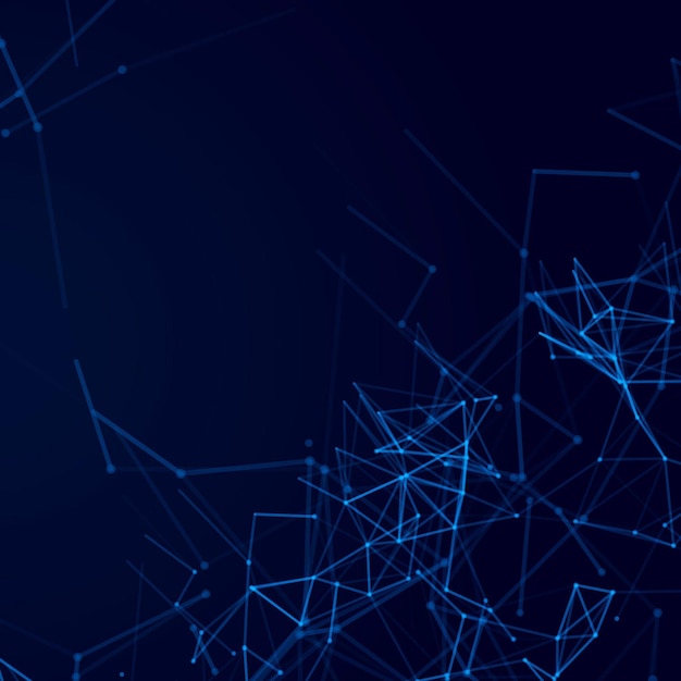 Abstrakter netzwerk hintergrund