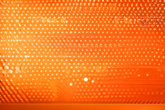 abstrakter orangefarbener Hintergrund mit Linien und Halbton-Effekt 4k Download