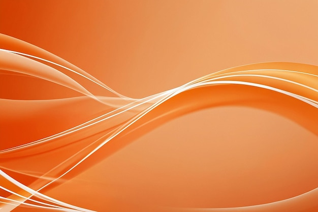 Abstrakter orangefarbener Hintergrund mit Wellen