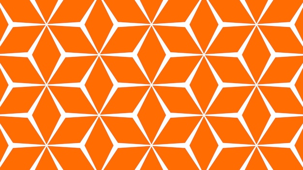 Abstrakter oranger geometrischer nahtloser Musterhintergrund erstklassiges Foto