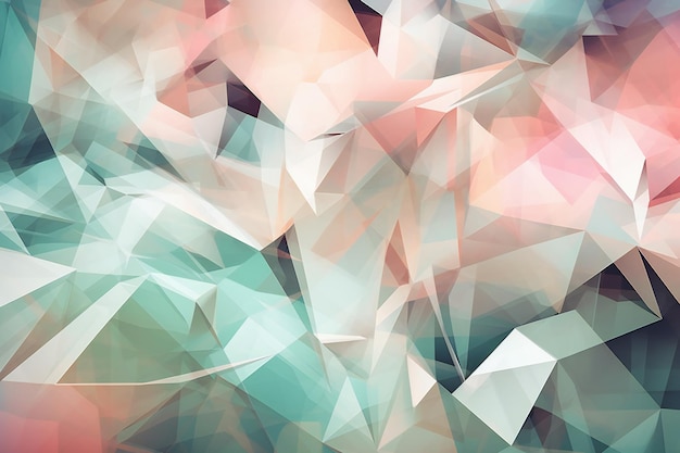 Abstrakter polygonaler Hintergrund. Dreieckige Illustration im Low-Poly-Stil