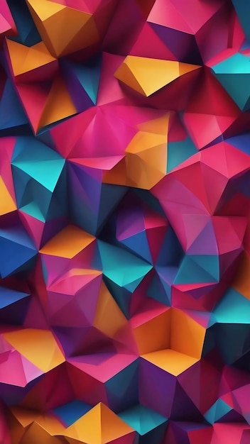 Abstrakter polygonaler Hintergrund