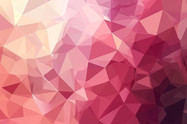 Abstrakter rosa niedriger Polygon-Hintergrund