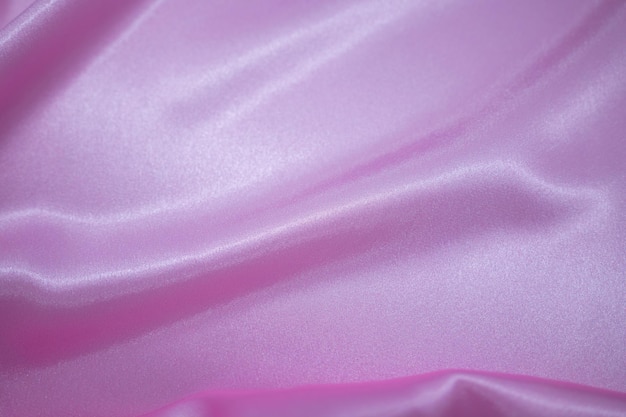 Abstrakter rosa Satin-seidiger Stoff-Textil-Drape mit Falten-Wellen-Falten-Hintergrund