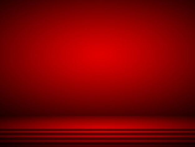 Abstrakter roter Hintergrund mit glattem Farbverlauf, der für Webdesign-Vorlagen verwendet wird