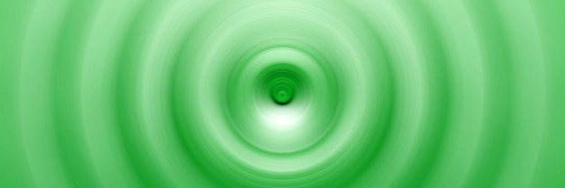 Abstrakter runder grüner Hintergrund Kreise vom Mittelpunkt Bild von divergierenden Kreisen Rotation, die Kreise erzeugt