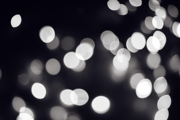 Abstrakter Schwarz-Weiß-Objektiv-Bokeh-Hintergrund