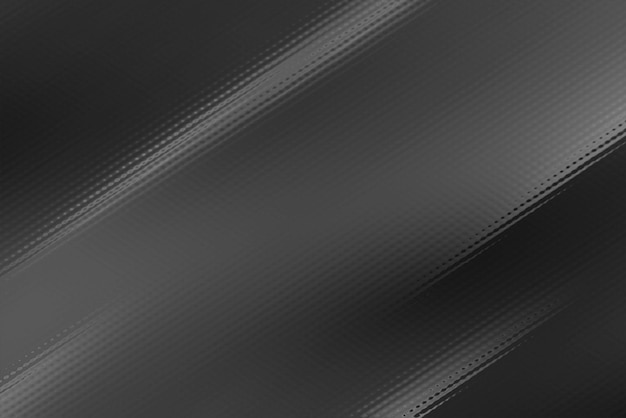 Foto abstrakter schwarzer hintergrund, dunkelgrau-silberfarbener gradient, defokussierte wellen, geometrische linien, 4k-wallpapier