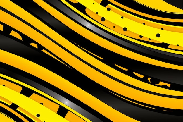 Abstrakter Sport-Hintergrund mit gelben Streifen