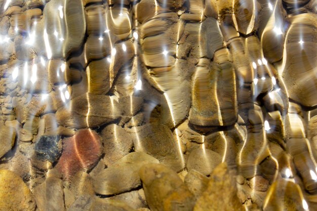 Abstrakter Texturhintergrund der Wasseroberfläche