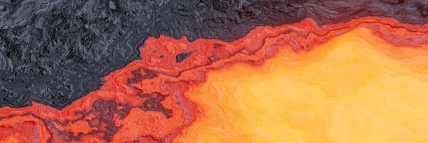 Abstrakter vulkanischer Lavahintergrund
