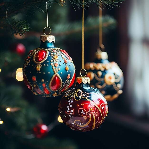 abstrakter Weihnachtsbaum und Feiertag mit Geschenkkiste