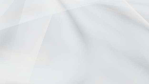 Abstrakter weißer Hintergrund mit glatten Linien in 3D-Darstellung für Posterkonzept