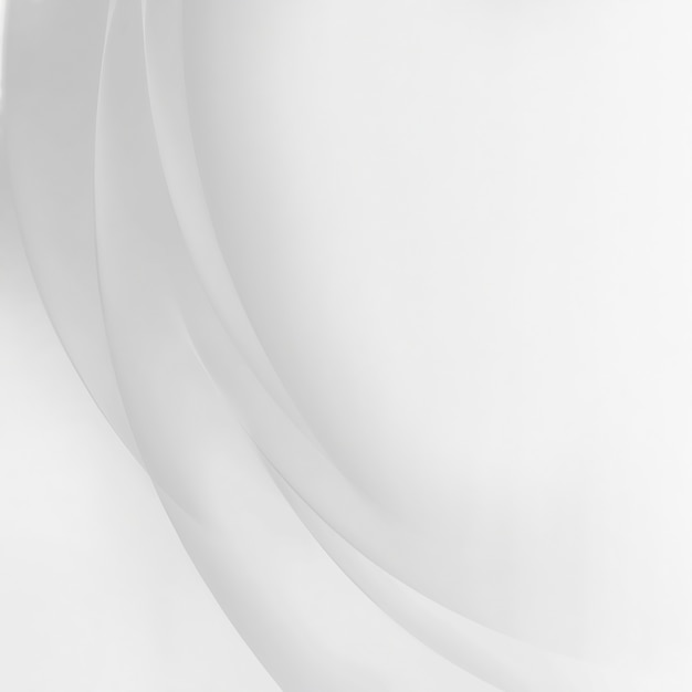 Abstrakter weißer Hintergrund mit glatten Linien