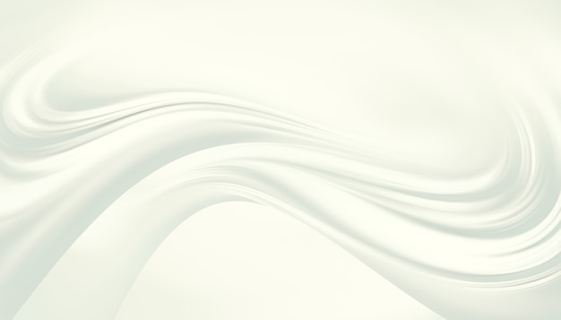 Abstrakter weißer Hintergrund mit glatten Wellenlinien