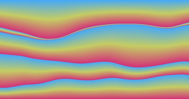 Abstrakter Wellenhintergrund Mehrfarbiger Wellenkonzept-moderner Steigungshintergrund
