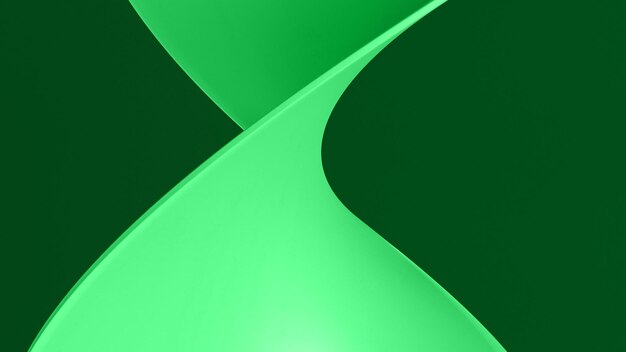 Abstraktes 3D-geometrisches Hintergrunddesign Discord Green Color