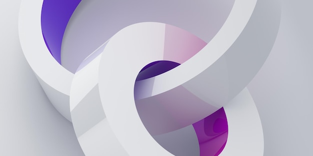 Abstraktes 3D-Rendering von modernem Hintergrundgrafikdesign