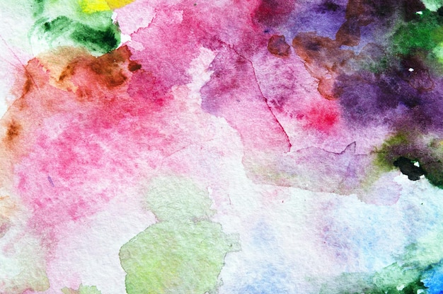 Abstraktes Aquarell-Handfarben-Textur-Bild