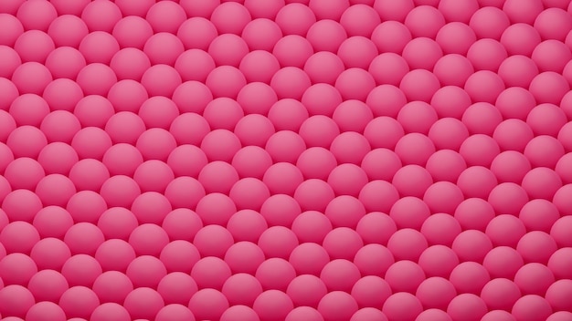 Abstraktes Bild des Kreishintergrundes in rosa getönten. 3D-Darstellung