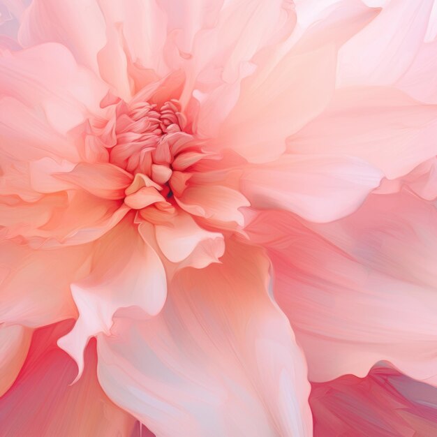 Abstraktes Bild von Rosa und eine Nahaufnahme einer Blumenillustration mit rosa Blütenblättern